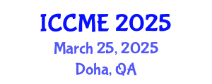 International Conference on Composites and Materials Engineering (ICCME) March 25, 2025 - Doha, Qatar