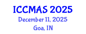 International Conference on Composites, Materials, and Structures (ICCMAS) December 11, 2025 - Goa, India International Conference on Composites, Materials, and Structures (ICCMAS) December 11, 2025 - Goa, India