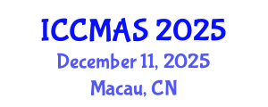 International Conference on Composites, Materials, and Structures (ICCMAS) December 11, 2025 - Macau, China