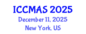 International Conference on Composites, Materials, and Structures (ICCMAS) December 11, 2025 - New York, United States