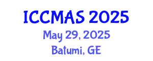 International Conference on Composites, Materials, and Structures (ICCMAS) May 29, 2025 - Batumi, Georgia International Conference on Composites, Materials, and Structures (ICCMAS) May 29, 2025 - Batumi, Georgia