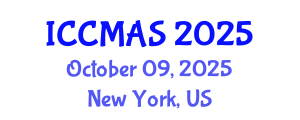 International Conference on Composites, Materials, and Structures (ICCMAS) October 09, 2025 - New York, United States