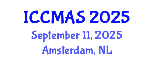 International Conference on Composites, Materials, and Structures (ICCMAS) September 11, 2025 - Amsterdam, Netherlands International Conference on Composites, Materials, and Structures (ICCMAS) September 11, 2025 - Amsterdam, Netherlands