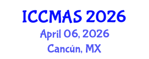 International Conference on Composites, Materials, and Structures (ICCMAS) April 06, 2026 - Cancún, Mexico International Conference on Composites, Materials, and Structures (ICCMAS) April 06, 2026 - Cancún, Mexico