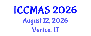 International Conference on Composites, Materials, and Structures (ICCMAS) August 12, 2026 - Venice, Italy