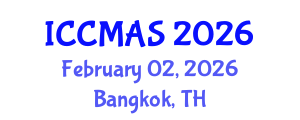 International Conference on Composites, Materials, and Structures (ICCMAS) February 02, 2026 - Bangkok, Thailand International Conference on Composites, Materials, and Structures (ICCMAS) February 02, 2026 - Bangkok, Thailand