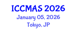 International Conference on Composites, Materials, and Structures (ICCMAS) January 05, 2026 - Tokyo, Japan