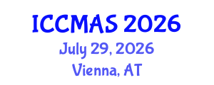 International Conference on Composites, Materials, and Structures (ICCMAS) July 29, 2026 - Vienna, Austria