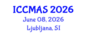 International Conference on Composites, Materials, and Structures (ICCMAS) June 08, 2026 - Ljubljana, Slovenia International Conference on Composites, Materials, and Structures (ICCMAS) June 08, 2026 - Ljubljana, Slovenia