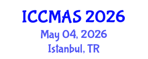 International Conference on Composites, Materials, and Structures (ICCMAS) May 04, 2026 - Istanbul, Turkey International Conference on Composites, Materials, and Structures (ICCMAS) May 04, 2026 - Istanbul, Turkey