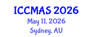 International Conference on Composites, Materials, and Structures (ICCMAS) May 11, 2026 - Sydney, Australia International Conference on Composites, Materials, and Structures (ICCMAS) May 11, 2026 - Sydney, Australia