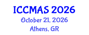 International Conference on Composites, Materials, and Structures (ICCMAS) October 21, 2026 - Athens, Greece
