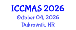International Conference on Composites, Materials, and Structures (ICCMAS) October 04, 2026 - Dubrovnik, Croatia