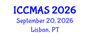 International Conference on Composites, Materials, and Structures (ICCMAS) September 20, 2026 - Lisbon, Portugal