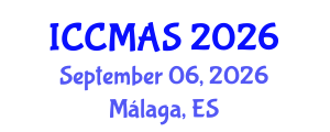 International Conference on Composites, Materials, and Structures (ICCMAS) September 06, 2026 - Málaga, Spain International Conference on Composites, Materials, and Structures (ICCMAS) September 06, 2026 - Málaga, Spain