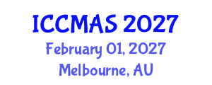 International Conference on Composites, Materials, and Structures (ICCMAS) February 01, 2027 - Melbourne, Australia International Conference on Composites, Materials, and Structures (ICCMAS) February 01, 2027 - Melbourne, Australia
