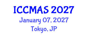 International Conference on Composites, Materials, and Structures (ICCMAS) January 07, 2027 - Tokyo, Japan International Conference on Composites, Materials, and Structures (ICCMAS) January 07, 2027 - Tokyo, Japan