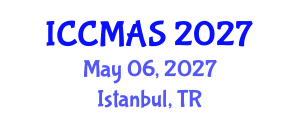 International Conference on Composites, Materials, and Structures (ICCMAS) May 06, 2027 - Istanbul, Turkey International Conference on Composites, Materials, and Structures (ICCMAS) May 06, 2027 - Istanbul, Turkey
