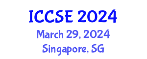 International Conference on Compound Semiconductor Electronics (ICCSE) March 29, 2024 - Singapore, Singapore