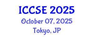 International Conference on Compound Semiconductor Electronics (ICCSE) October 07, 2025 - Tokyo, Japan