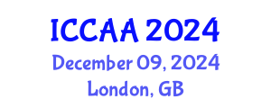 International Conference on Computational Aerodynamics and Aeromechanics (ICCAA) December 09, 2024 - London, United Kingdom
