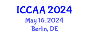 International Conference on Computational Aerodynamics and Aeromechanics (ICCAA) May 16, 2024 - Berlin, Germany
