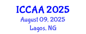 International Conference on Computational Aerodynamics and Aeromechanics (ICCAA) August 09, 2025 - Lagos, Nigeria
