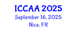 International Conference on Computational Aerodynamics and Aeromechanics (ICCAA) September 16, 2025 - Nice, France