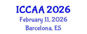 International Conference on Computational Aerodynamics and Aeromechanics (ICCAA) February 11, 2026 - Barcelona, Spain