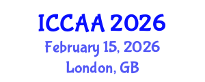 International Conference on Computational Aerodynamics and Aeromechanics (ICCAA) February 15, 2026 - London, United Kingdom