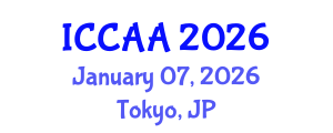 International Conference on Computational Aerodynamics and Aeromechanics (ICCAA) January 07, 2026 - Tokyo, Japan