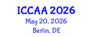 International Conference on Computational Aerodynamics and Aeromechanics (ICCAA) May 20, 2026 - Berlin, Germany