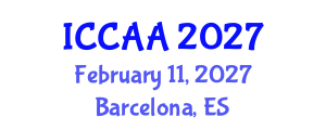 International Conference on Computational Aerodynamics and Aeromechanics (ICCAA) February 11, 2027 - Barcelona, Spain International Conference on Computational Aerodynamics and Aeromechanics (ICCAA) February 11, 2027 - Barcelona, Spain