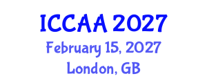 International Conference on Computational Aerodynamics and Aeromechanics (ICCAA) February 15, 2027 - London, United Kingdom International Conference on Computational Aerodynamics and Aeromechanics (ICCAA) February 15, 2027 - London, United Kingdom