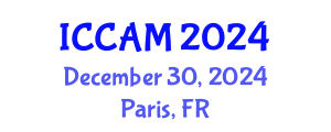 International Conference on Computational and Applied Mathematics (ICCAM) December 30, 2024 - Paris, France