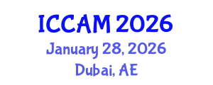 International Conference on Computational and Applied Mathematics (ICCAM) January 28, 2026 - Dubai, United Arab Emirates