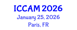 International Conference on Computational and Applied Mathematics (ICCAM) January 25, 2026 - Paris, France