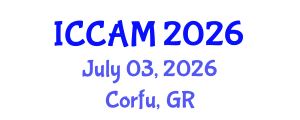 International Conference on Computational and Applied Mathematics (ICCAM) July 03, 2026 - Corfu, Greece International Conference on Computational and Applied Mathematics (ICCAM) July 03, 2026 - Corfu, Greece