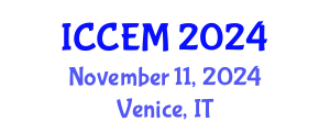 International Conference on Computational and Experimental Mechanics (ICCEM) November 11, 2024 - Venice, Italy