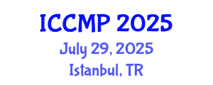 International Conference on Computational and Mathematical Physics (ICCMP) July 29, 2025 - Istanbul, Turkey