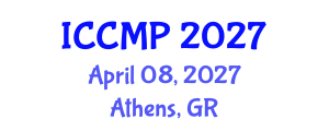 International Conference on Computational and Mathematical Physics (ICCMP) April 08, 2027 - Athens, Greece International Conference on Computational and Mathematical Physics (ICCMP) April 08, 2027 - Athens, Greece