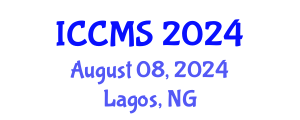 International Conference on Computational and Mathematical Sciences (ICCMS) August 08, 2024 - Lagos, Nigeria