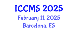 International Conference on Computational and Mathematical Sciences (ICCMS) February 11, 2025 - Barcelona, Spain