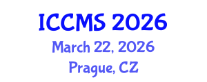 International Conference on Computational and Mathematical Sciences (ICCMS) March 22, 2026 - Prague, Czechia