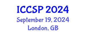 International Conference on Computational and Statistical Physics (ICCSP) September 19, 2024 - London, United Kingdom