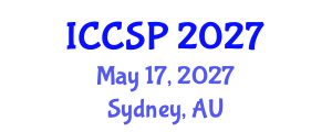 International Conference on Computational and Statistical Physics (ICCSP) May 17, 2027 - Sydney, Australia International Conference on Computational and Statistical Physics (ICCSP) May 17, 2027 - Sydney, Australia