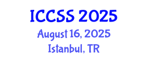 International Conference on Computational and Statistical Sciences (ICCSS) August 16, 2025 - Istanbul, Turkey