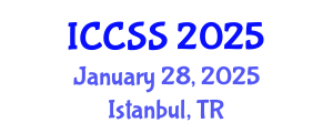 International Conference on Computational and Statistical Sciences (ICCSS) January 28, 2025 - Istanbul, Turkey