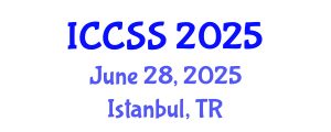 International Conference on Computational and Statistical Sciences (ICCSS) June 28, 2025 - Istanbul, Turkey