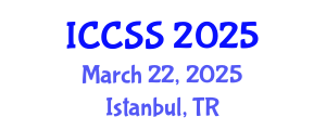 International Conference on Computational and Statistical Sciences (ICCSS) March 22, 2025 - Istanbul, Turkey